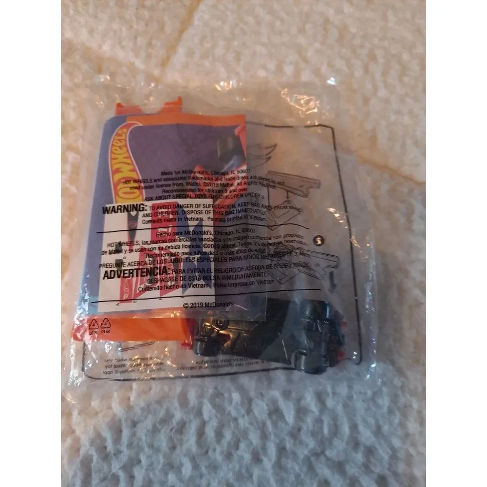2019 Hot Wheels McDonald's Happy‎ Meal #5 Winning Formula Fulcrum Ramp